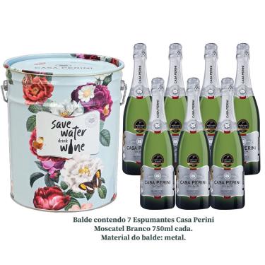 Imagem de Balde de Espumantes Casa Perini Moscatel 750ml C/7