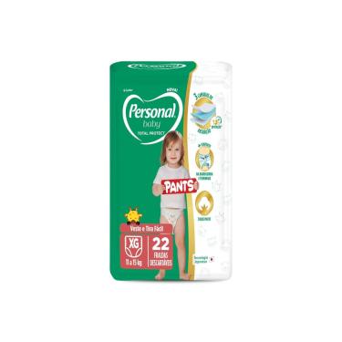 Imagem de FRALDA DESCARTÁVEL PANTS PERSONAL BABY TOTAL PROTECT XG -22 UN