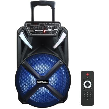 Imagem de Caixa de Som Amplificada Sumay 300W Xprime 600BT Bluetooth SM-CAP22