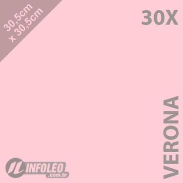 Imagem de 30 Folhas Color Plus 30,5x30,5cm 180g Verona (rosa Bebê)