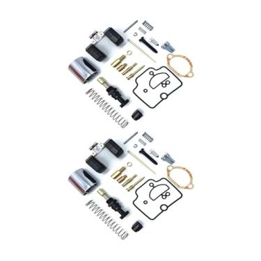 Imagem de Kit de reparo de carburador de carburador de reposição para motocicleta Motocross para CPO KR150 Carb PWK 28 30 28 mm 30 mm (2 conjuntos)