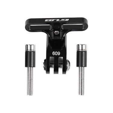 Imagem de GUB Suporte para câmera de bicicleta, suporte universal de alumínio para câmera de ação GoPro Garmin Xiaomi SJCAM (BLACK09)
