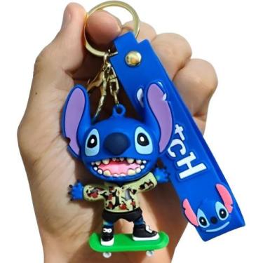 Imagem de Chaveiro 3d Stitch Personagem Lilo & Stitch Coleção Chave Carro Bolsa 