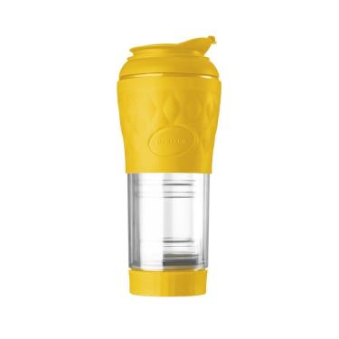 Imagem de Cafeteira Portátil Manual 350ml - Pressca Amarelo