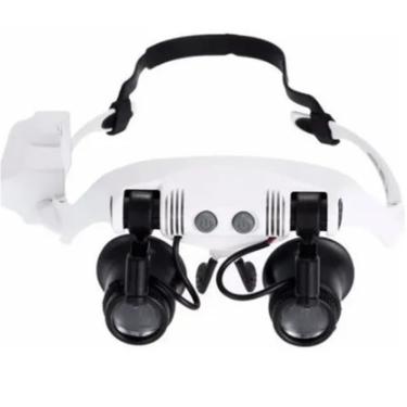 Imagem de Lupa óculos 4 Lentes Profissionais Para Reparos Eletronicos