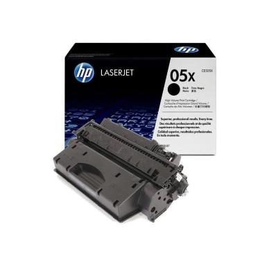 Imagem de Cartucho De Toner Original Hp Ce505x 05x Preto Laserjet
