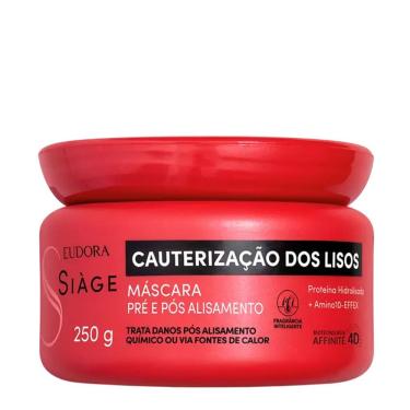 Imagem de Eudora Siàge Cauterização Dos Lisos - Máscara Pré E Pós Alisamento 250g
