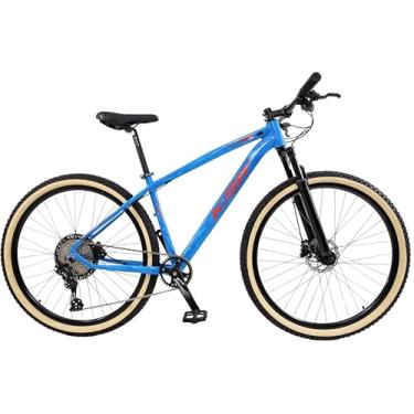 Imagem de Bicicleta KSW Aro 29 Alumínio 12 Velocidades - Suspensão Trava - Freio Hidráulico (Azul, 19)