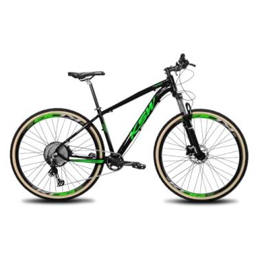 Imagem de Bicicleta Aro 29 KSW XLT 12 Velocidades Deore F. Hidráulico,21,Preto Verde