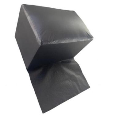 Imagem de Pufe de elevaçao infantil para barbearias Preto - Barber Click
