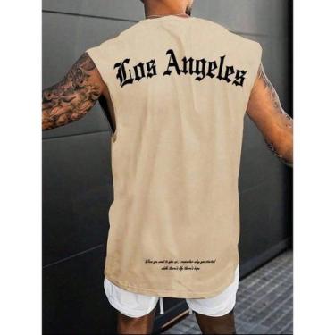 Imagem de Camisata Regatas Machão Básica Los Angele-s UNISSEX - DM Clothing Bras