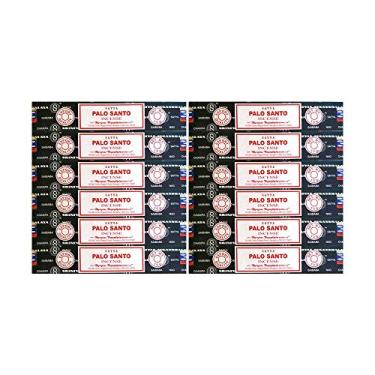 Imagem de Satya Nag Champa incenso Palo Santo-12packs x 15grams (1)