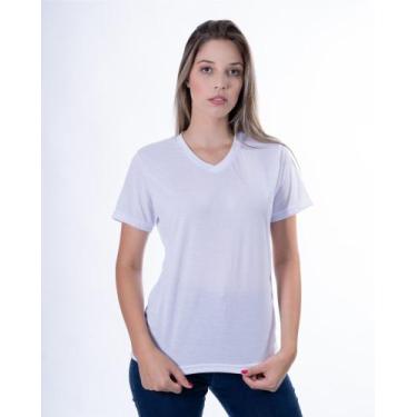 Imagem de Baby look básica branca - DGRAU, XG