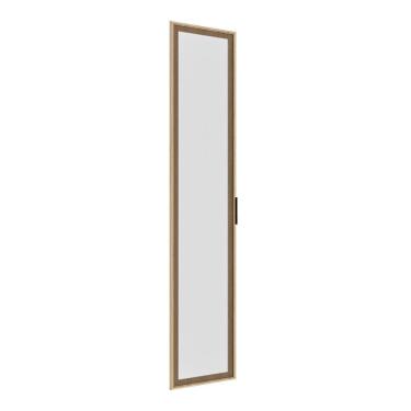 Imagem de Porta Reflecta Para Guarda-roupa Modular 40cm Sem Portas Jade Cabecasa Madeiramadeira Avelã