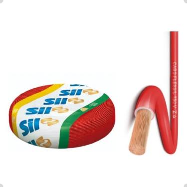 Imagem de Fio Cabinho Flexível 1mm 100mts Vermelho SIL