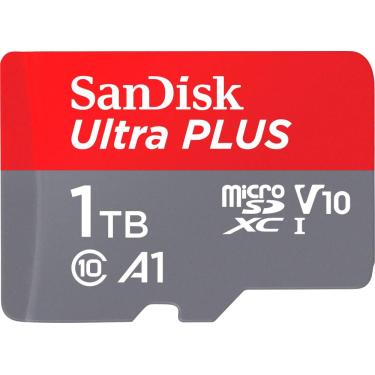Imagem de SanDisk - Cartão de memória microSDXC UHS-I Ultra PLUS 1TB-SDSQUBL-1T00-AN6MA