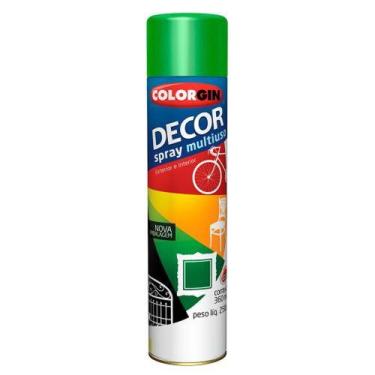 Imagem de Spray Decor Multiuso Metálico Verde Amazonas 360ml - Colorgin