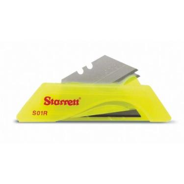 Imagem de Lamina p/estilete trapezoidal starrett ks01r-1 - starrett ind e com lt