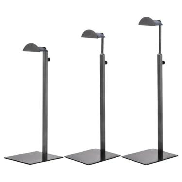 Imagem de AKEIE Suporte de exibição de bolsa de luxo para vendedores de metal premium pendurado em forma de D suporte de gancho de mesa para organizador de bolsa de chapéu altura ajustável loja doméstica balcão