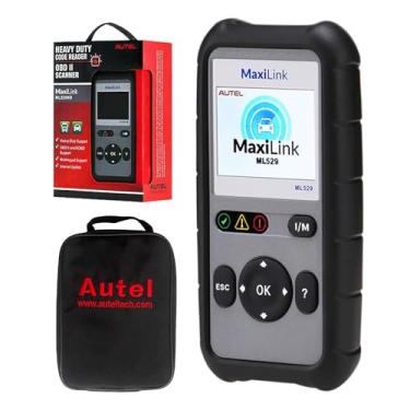 Imagem de Autel MaxiLink ML529 2023 Vers?o Atualizada. do leitor de c¨®digo AL519 AutoVIN, desligando o motor do ve¨ªculo/luz de emiss?o, scanner OBDII com verifica??o de polui??o atmosf¨¦rica com um clique