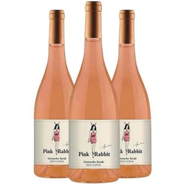 Imagem de Vinho Rose Pink Rabbit 750ml (3 und) - Domaine du Pere Gillot