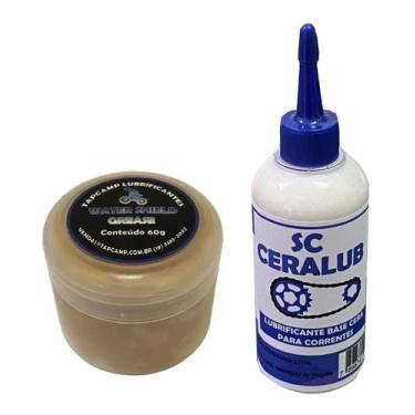 Imagem de Lubrificante Cera Corrente + Graxa Resistente A Agua Bike - SILICAMP