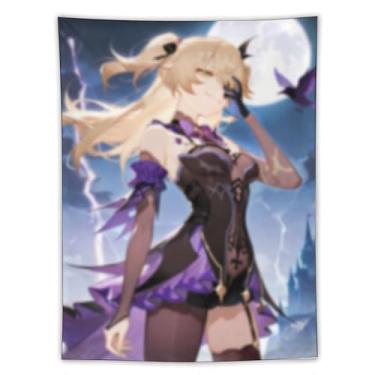 Imagem de LIEGBMEU Sexy Bikini Hot Anime Girl Tapeçaria 152.4 cm x 203.2 cm Interior Exterior Wall Quilt Art Decoração de Tapeçaria Caprichosa, AF177