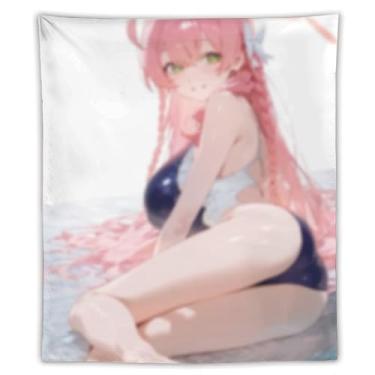 Imagem de LIEGBMEU Sexy Bikini Hot Anime Girl Tapeçaria 127.0 cmx152.4 cm Interior Exterior Wall Quilt Art Decoração de Tapeçaria Caprichosa, AF277