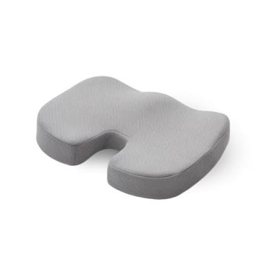 Imagem de Almofada Ortopédica Ergonômica, Espuma Gel de Alta Densidade, Suporte para Cóccix e Coluna, Ideal para Escritório, Carro e Casa