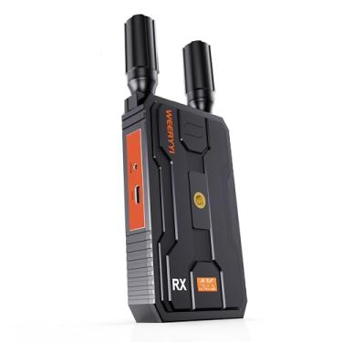Imagem de (Apenas RX) HDMI 4K sem fio, Plug and Play, sistema de transmissão de vídeo sem fio 2,4/5G para transmissão de vídeo/áudio da câmera de laptop/PC para HDTV/projetor/monitor de vídeo