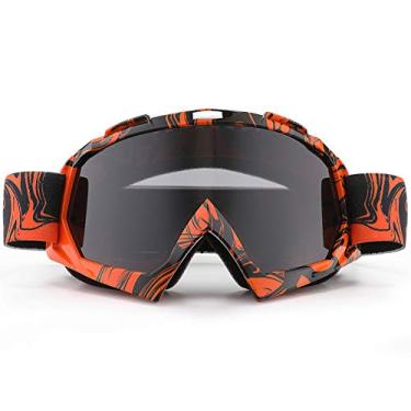 Imagem de SPOSUNE Óculos De Proteção Para Motocicleta Sposune, Quadriciclo, Motocross, Corrida Off-Road, Mx, Anti-Arranhões, À Prova Poeira, Dobráveis, Uv400, Com Espuma Macia E Espessa Acolchoada, Alça Ajust