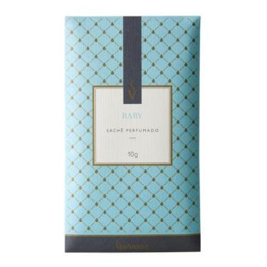 Imagem de Kit 10 Saches Perfumado Via Aroma Bom Ar Para Carros Guarda Roupas Clo