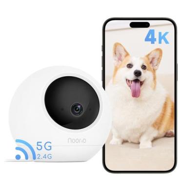Imagem de Câmera de segurança Noorio T120 4K Pet Indoor 360 PTZ WiFi 6