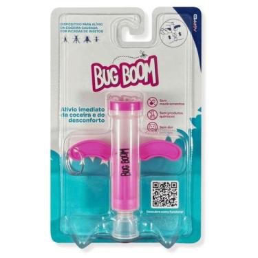 Imagem de Bug Boom Rosa Alivia A Coceira Tira Picada Inseto Formiga - Agpmed