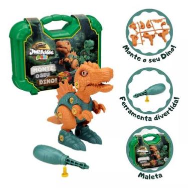 Imagem de Maleta Montar Seu Dinossauro Jurassic Ferramentas - Paki Toys