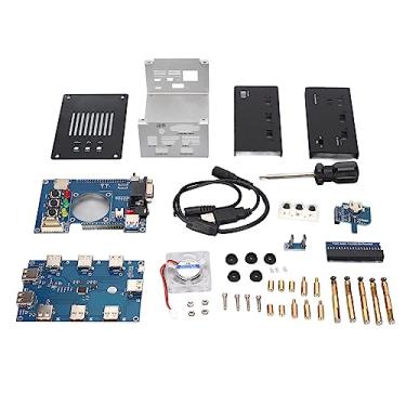 Imagem de aqxreight Mister FPGA Metal Housing Kit Com 32MB SDRAM IO Board V6.1 USB Hub V2.1 para De10 Nano