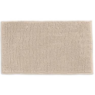 Imagem de Tapete Microfibra Popcorn 40x60cm Antiderrapante Appel Natural - APPLE