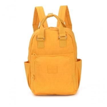 Imagem de Mochila Moda Crinkle Up4you Mostarda - Unico Amarelo