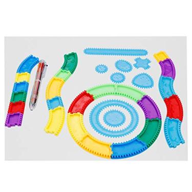 Imagem de Régua de Desenho Em EspiralBrinquedos, Presente Intelectual, Arte, Placa, Relógios de Ensino, para Crianças, Desenvolvimento Precoce e Brinquedos para Atividades