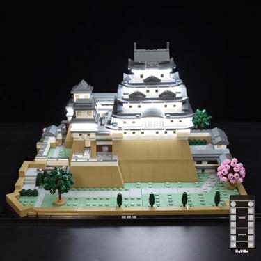 Imagem de LightGo LED Lighting Kit Designed for Lego 21060 Himeji Castle Building Set - Not Include Model (Remote Version)