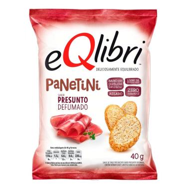 Imagem de Biscoito EQlibri Panetini Sabor Presunto Defumado 40g