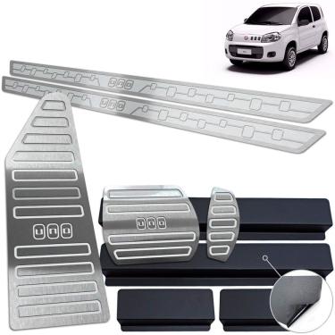 Imagem de Descanso Pedaleira Auto Soleira Uno 2013 A 2020 2 Portas