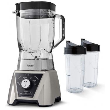 Imagem de Liquidificador de Bancada 1,8L com Configurações de Textura, 110V 1200W, Oster BLSTTS-CB2-000, Níquel Escovado