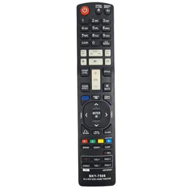 Imagem de Controle Remoto Para Blu-Ray Disc Home Theater SKY-7506 - Lelong