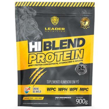 Imagem de Whey Protein Hi-Blend 900g Leader Nutrition - Creme de Avelã