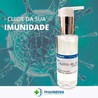 Imagem de Alcool gel 70% com Hidratante e Aloé Vera 500g  - PHARMENNI 