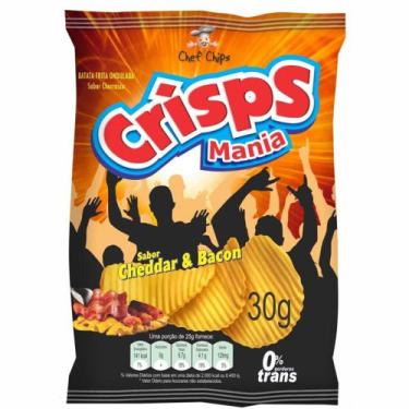 Imagem de Batata crisps mania, salsa e cebola ,cheddar e bacon