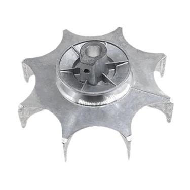 Imagem de Ｂｅｓｇａ Polia Do Motor Da Lavadora, Roda Do Ventilador, Peça de Reposição para Motor de Máquina de Lavar, Acessório de Metal Confiável, Instalação Rápida, Ade, 10mm