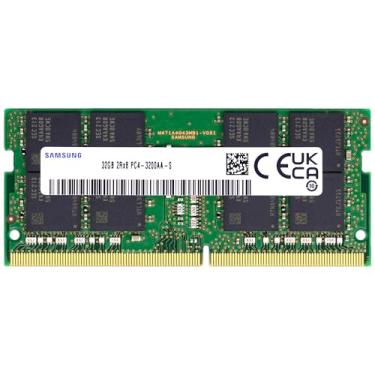 Imagem de Samsung 32GB DDR4 3200MHz PC4-25600 (PC4-3200AA) CL22 SODIMM 2Rx8 Dual Rank 1.2V 260-Pin Laptop, Notebook RAM Memory