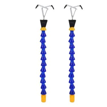 Imagem de Garosa Soldagem Helping Hands, 2pcs Terceira Ferramenta de Mão Com Braços Flexíveis Rotativos de 360 ​​graus e Grampo Rápido Mola, para Plugues de Aviação de Cilindros de Reparo
